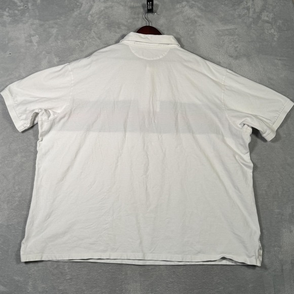 Polo Ralph Lauren Polo Shirt Mens 5XB 5XL Big White Navy Red Stripe Pony Rugby* - Picture 8 of 9